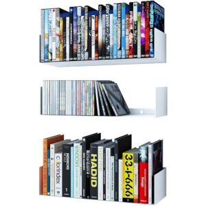Wallniture Bali Estantes flotantes blancos para pared_1