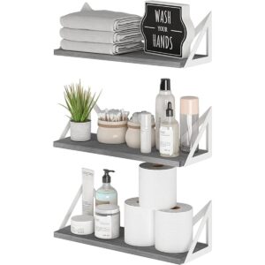 Wallniture Minori Estantes flotantes grises para pared_1