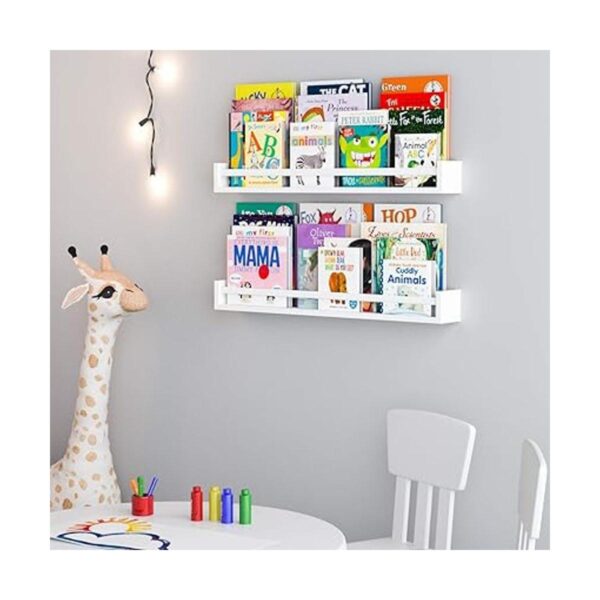 Wallniture Utah Estanterías blancas de 32 pulgadas para_2
