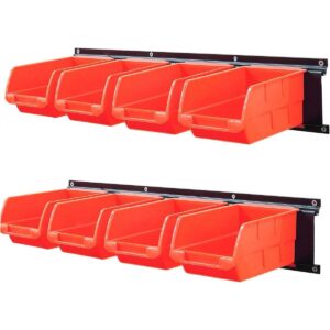 Wallmaster 8 cubos de almacenamiento de contenedores de