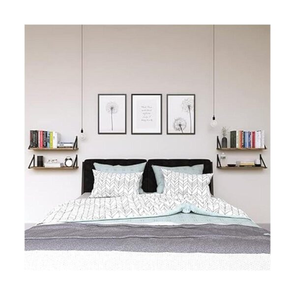 Wallniture Bora Estantes flotantes 24 x 6 pulgadas