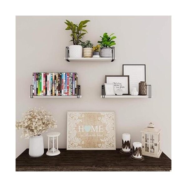 Wallniture Avila Estantes flotantes blancos para_2