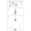 Wallniture Fiore Juego de faroles colgantes de 15 pies_6