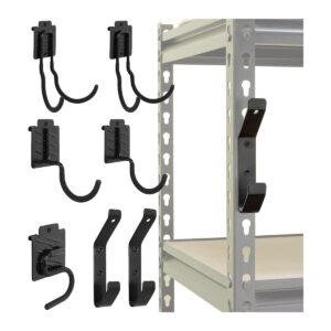 Wallmaster Kit organizador de ganchos de estantería 7