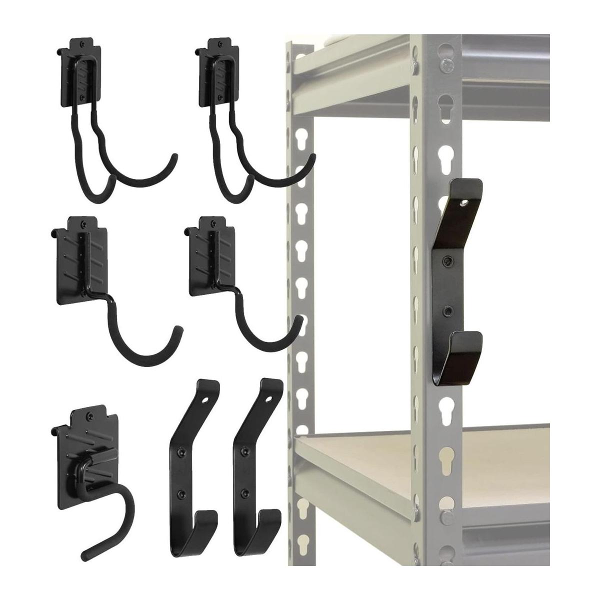 Wallmaster Kit organizador de ganchos de estantería 7