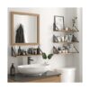 Wallniture Bora Estantes flotantes 24 x 6 pulgadas