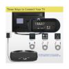 WallarGe Auriculares inalámbricos para ver TV con base de_6