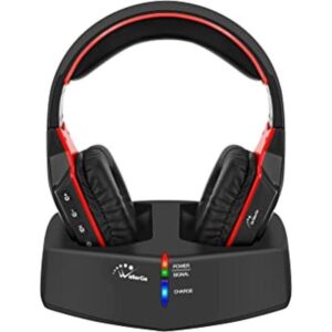 WallarGe Auriculares inalámbricos para ver TV con base de_1