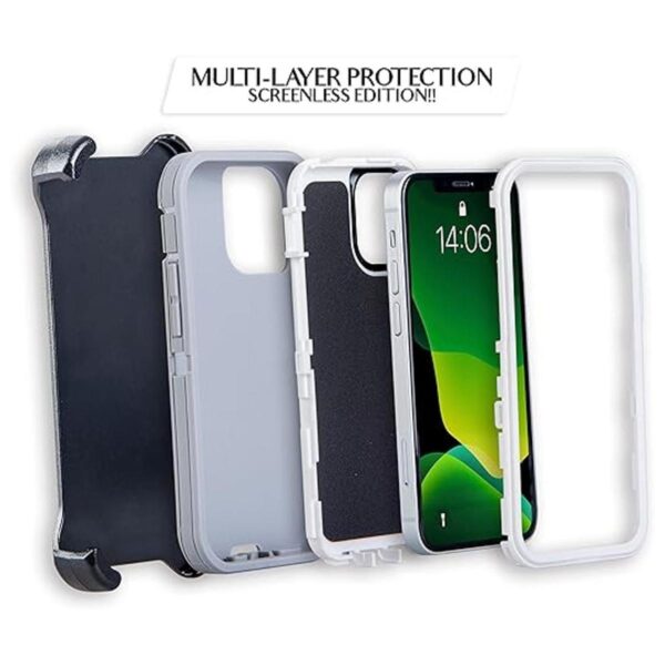 WallSkiN Funda para iPhone 13 iPhone 14 6.1 pulgadas_4