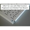 Wall Control Pegboard Par de ganchos ranurados extendidos_4