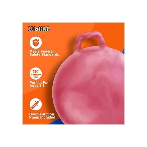 Waliki Hurricane Balón de baloncesto color rosa Rosado_2