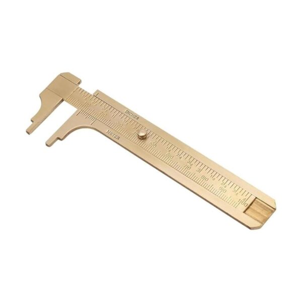 Handy Regla de calibre deslizante de latón herramienta_1