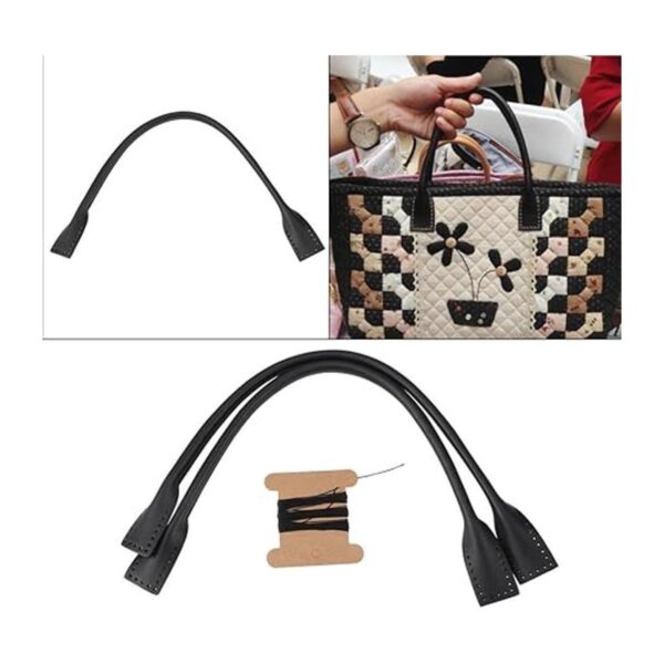 Asas de cuero del monedero correas de cuero genuino para