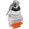 Interruptor de seguridad de 2 posiciones con llave de