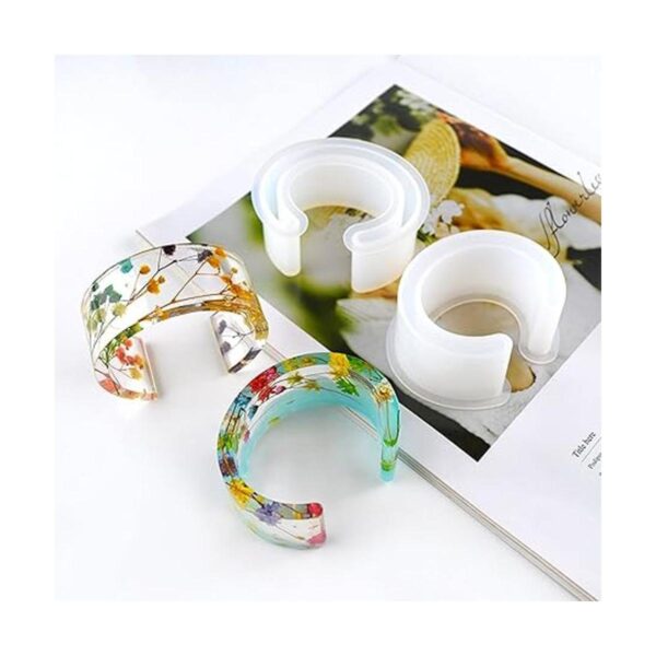 Pulsera de joyería de molde pulsera de resina molde de