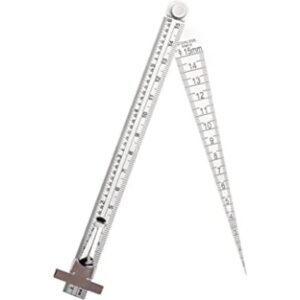 Medidor de soldadura de acero inoxidable herramienta de