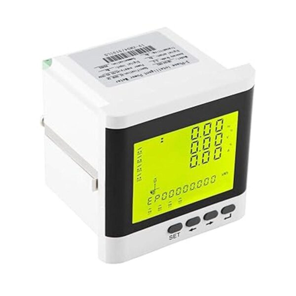 Amperímetro digital de 3 fases de voltaje de corriente y