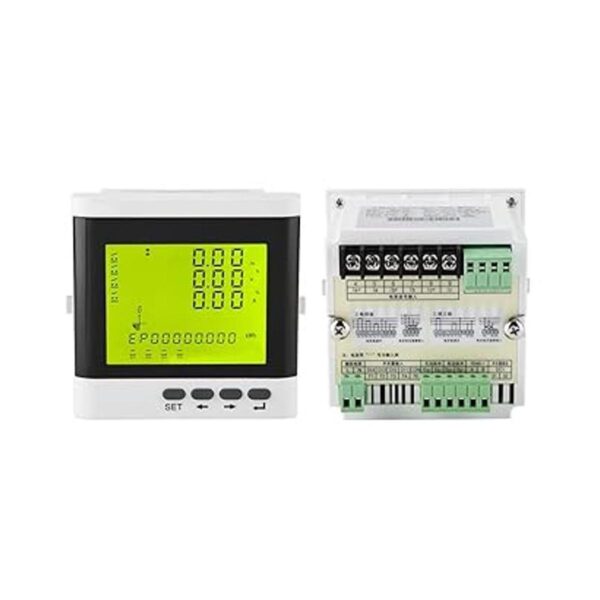 Amperímetro digital de 3 fases de voltaje de corriente y