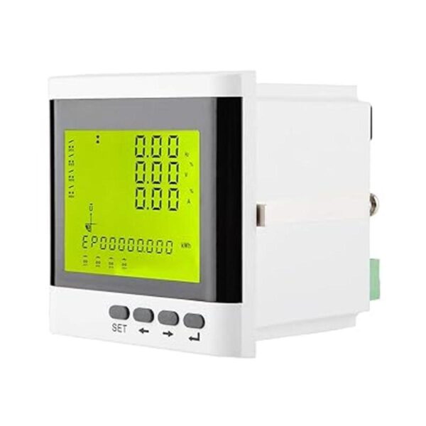 Amperímetro digital de 3 fases de voltaje de corriente y