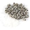 50 soportes LED plateados de 0.3 pulgadas de diámetro_1