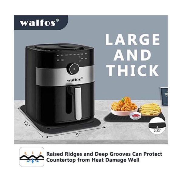 Walfos Salvamanteles de silicona para ollas y sartenes