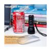 Waklyte Luz negra luz UV 21 LED mini linterna de luz