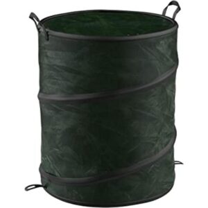 Wakeman Outdoors bote de basura plegable con tapa de