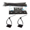 Strong Self Adhesive Wire Clips Cable Zip Tie Mounts 34_1