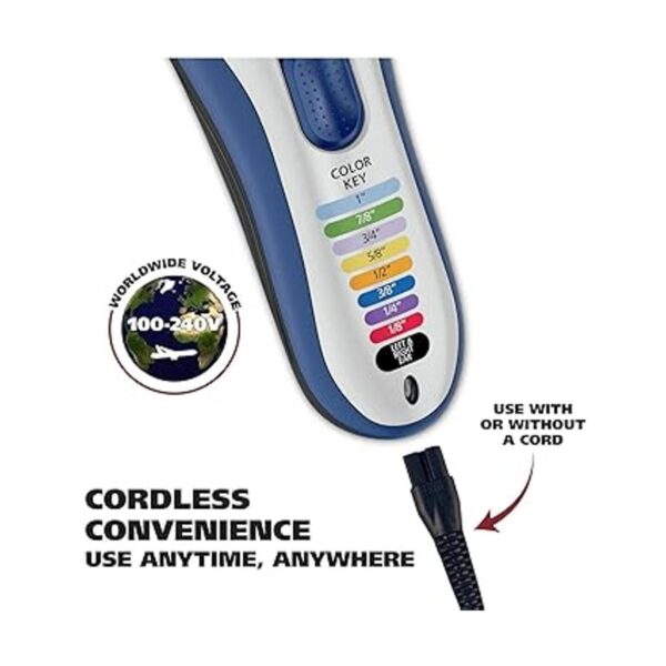 Máquina para cortar pelo de Wahl Color Pro recargable_4