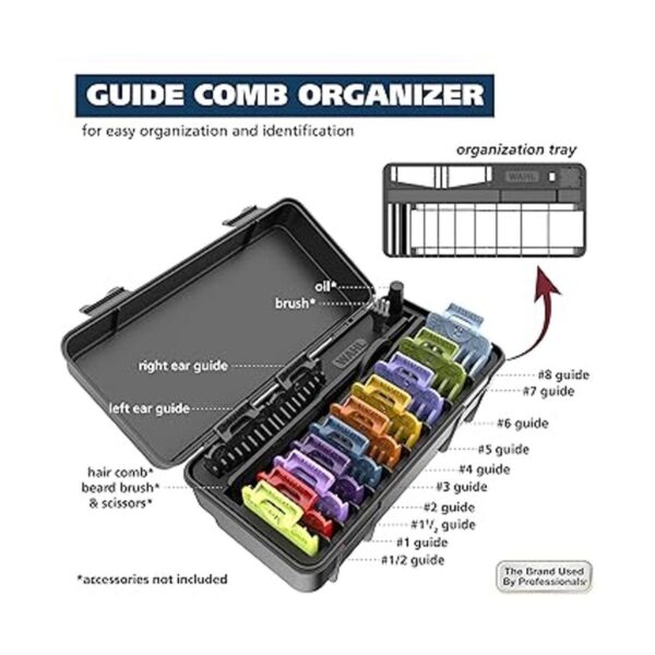 Wahl Clipper Kit de organización de accesorios con peine