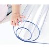 Wadrac Protector de mesa transparente de plástico mantel