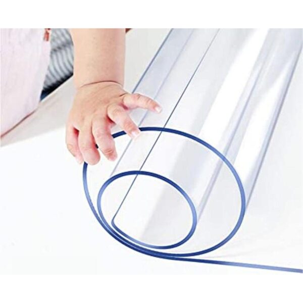 Wadrac Protector de mesa transparente de plástico mantel