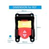 Interruptor de sierra de mesa compatible con Ryobi y
