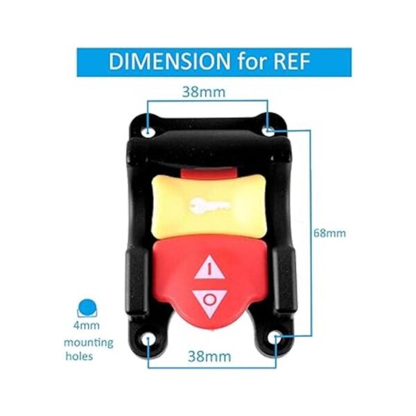 Interruptor de sierra de mesa compatible con Ryobi y