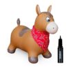 WADDLE Bouncy Hopper Animal inflable de salto juguete_1