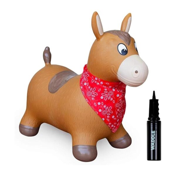 WADDLE Bouncy Hopper Animal inflable de salto juguete_1