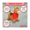 WADDLE Bouncy Hopper Animal inflable de salto juguete_5