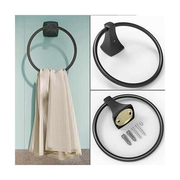 WZRUA Juego de accesorios de baño 2 piezas de soporte_5