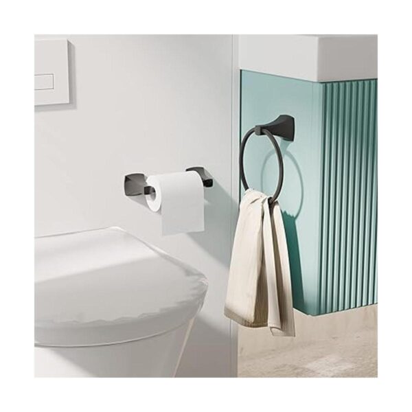 WZRUA Juego de accesorios de baño 2 piezas de soporte_2