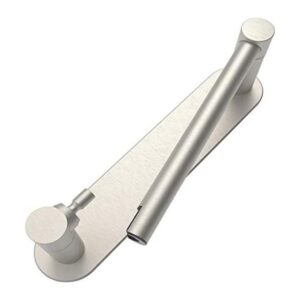 WZRUA Soporte adhesivo para papel higiénico de níquel_1