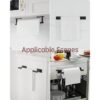 WZKALY Soporte para toallas de papel soporte para toallas