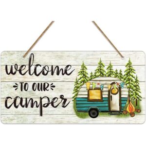 WaaHome Farmhouse Welcome to Our Letrero de decoración de_1