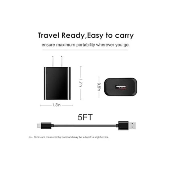 Cargador adaptador USB C de 5 pies cable de alimentación_2