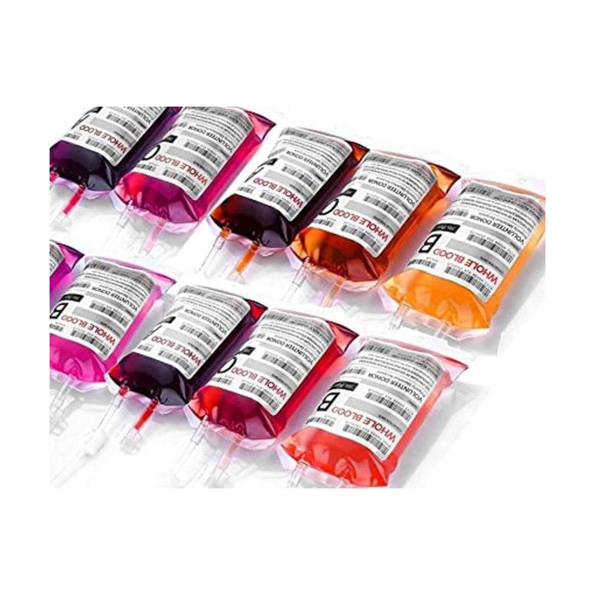 Bolsa de sangre para bebidas Wynk paquete de 10 bolsas de