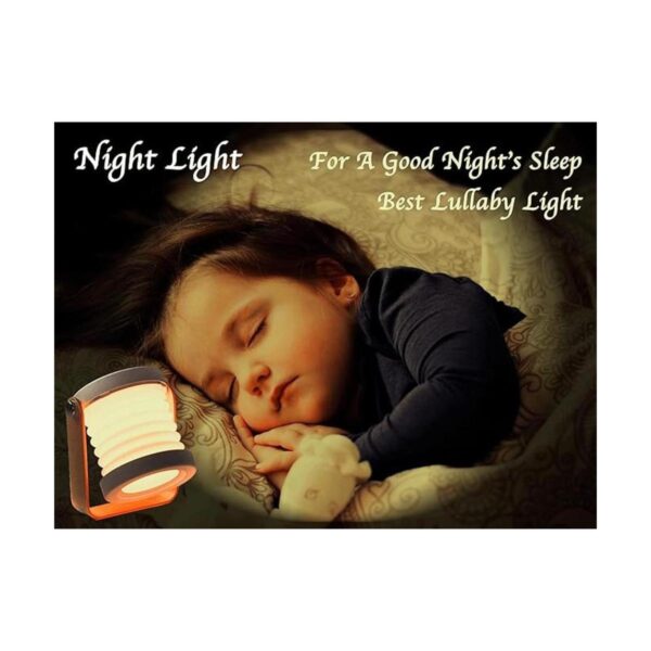 WYNK Lámpara LED plegable y recargable funciona con