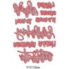 Wishes Cheers Sentiment Dies Cutings Sello transparente_2