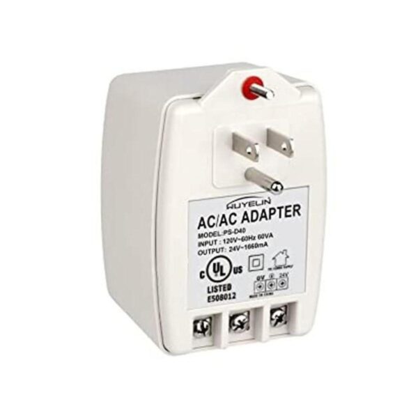 Transformador de enchufe de 24 VCA y 40 VA transformador_1