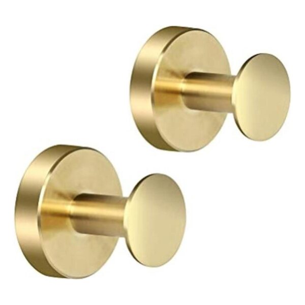 WaaWee 2 ganchos para toallas de baño montaje en pared de