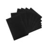 WUWEOT Paquete de 10 hojas de fieltro rígidas negras de