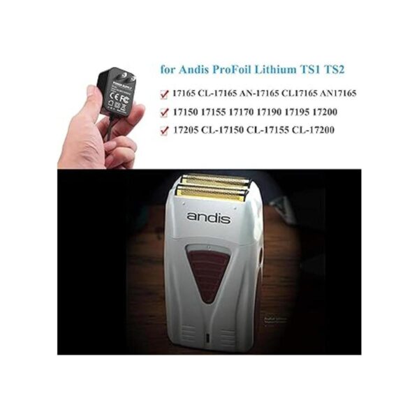 para Andis 17150 17165 Cargador de afeitadora ProFoil_3